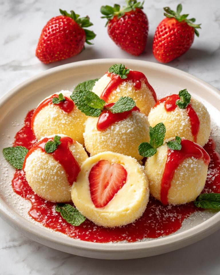 Traditional Polish Strawberry Knedle Recipe