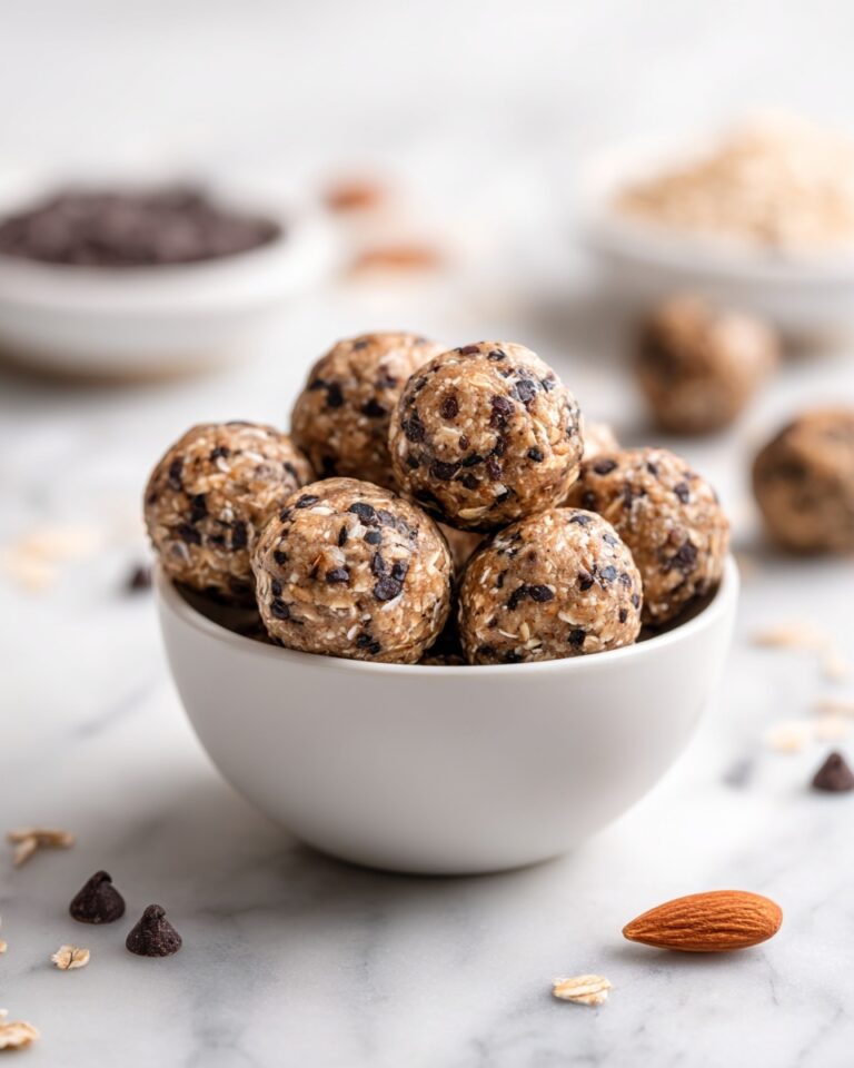 No Bake Chocolate Chip Cookie Balls Recipe