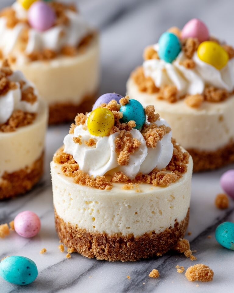 Easter No-Bake Mini Cheesecakes Recipe