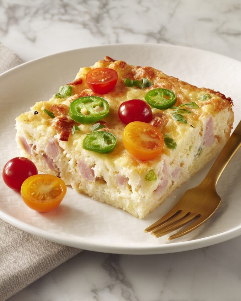 Easy Denver Omelet Hash Brown Casserole Recipe