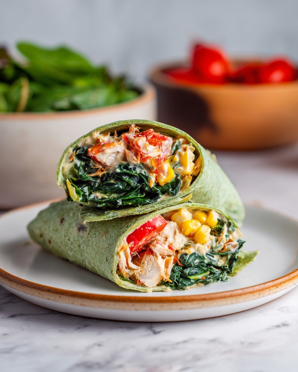 Green Goddess Chickpea Salad Wraps Recipe - Recipe Image