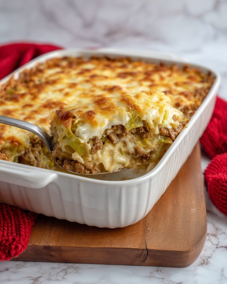 Cabbage Beef Bake Recipe
