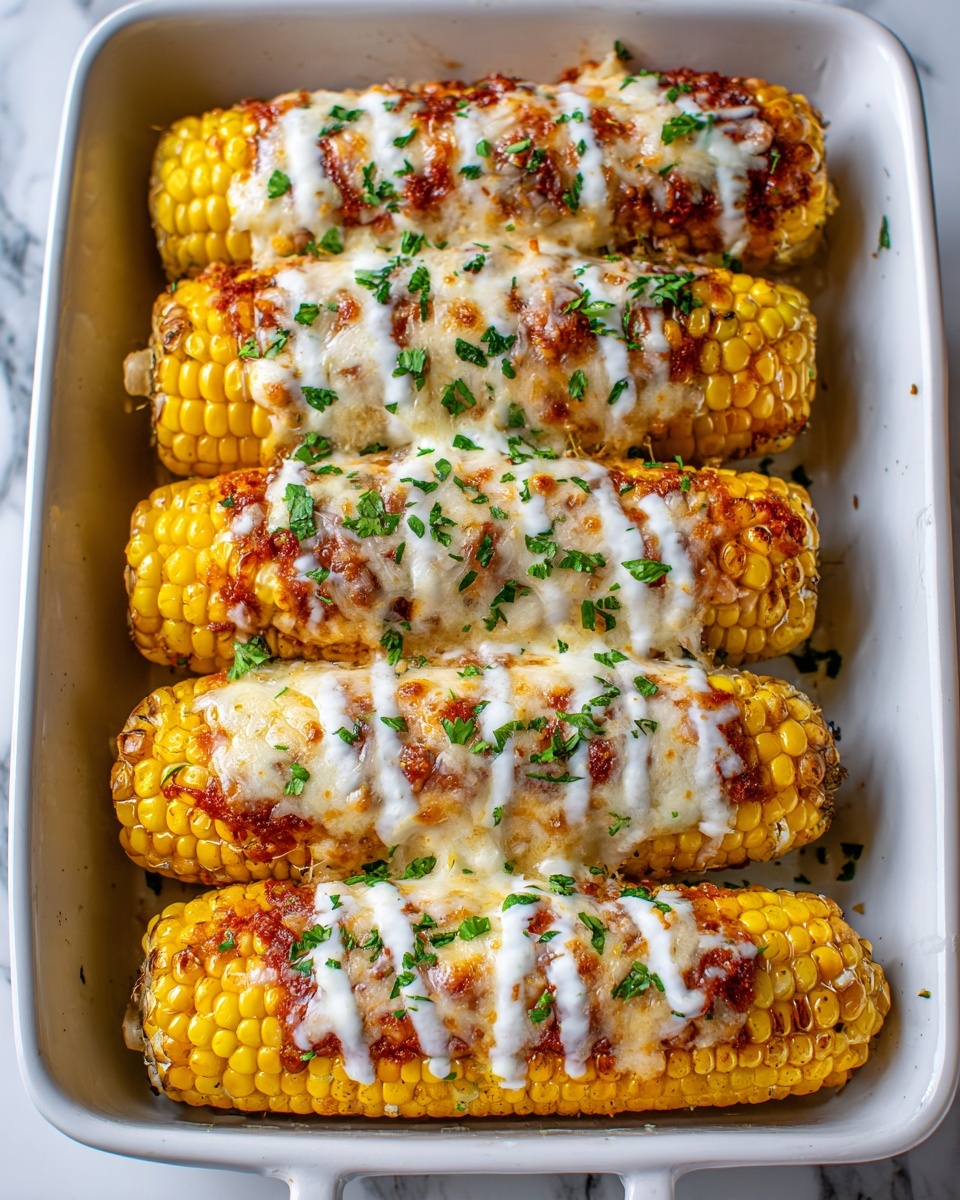 Parmesan Corn on the Cob Recipe - Recipe Image