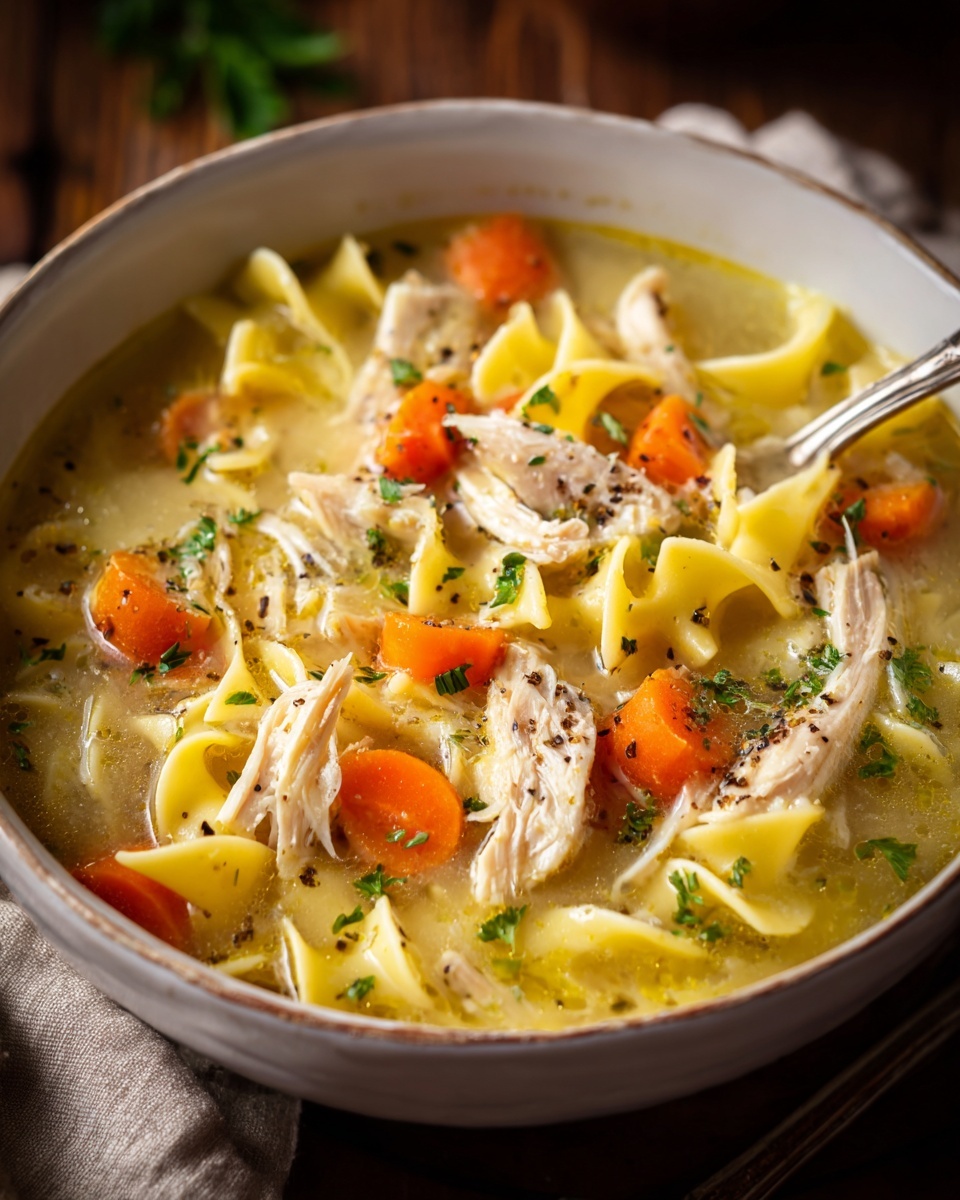 Farmhouse Chicken Noodle Soup Recipe - Recipe Image