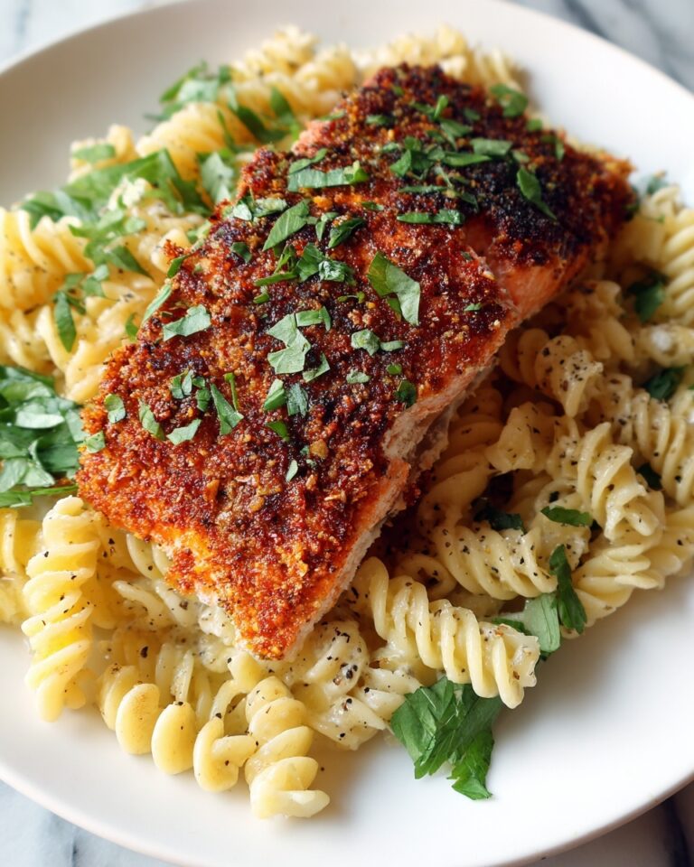 Tuscan Salmon and Mafaldine Pasta Recipe
