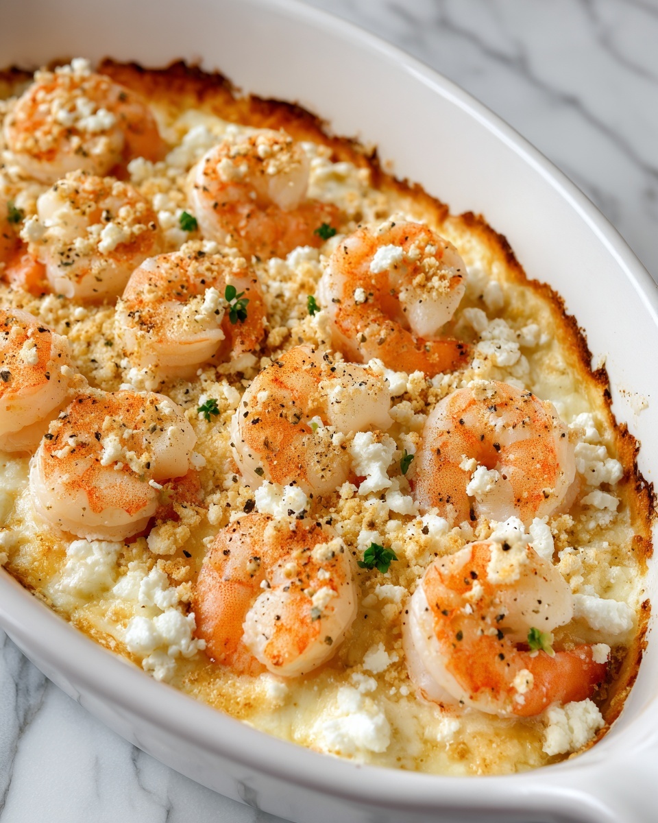 Garlic Parmesan Baked Shrimp Recipe - Recipe Image