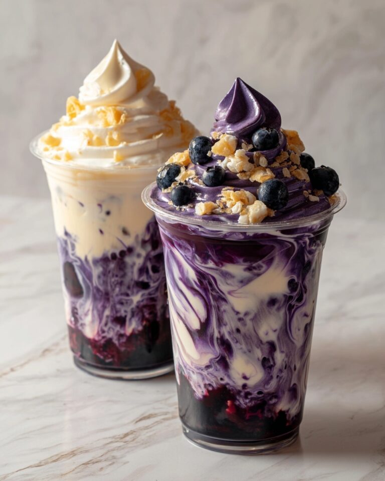 Blueberry Cheesecake Frappuccino Recipe