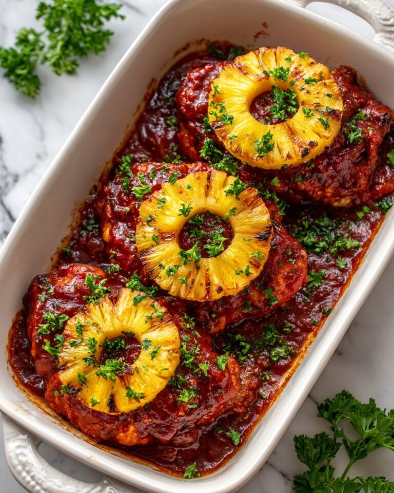 Baked Pineapple BBQ Chicken Breast Recipe