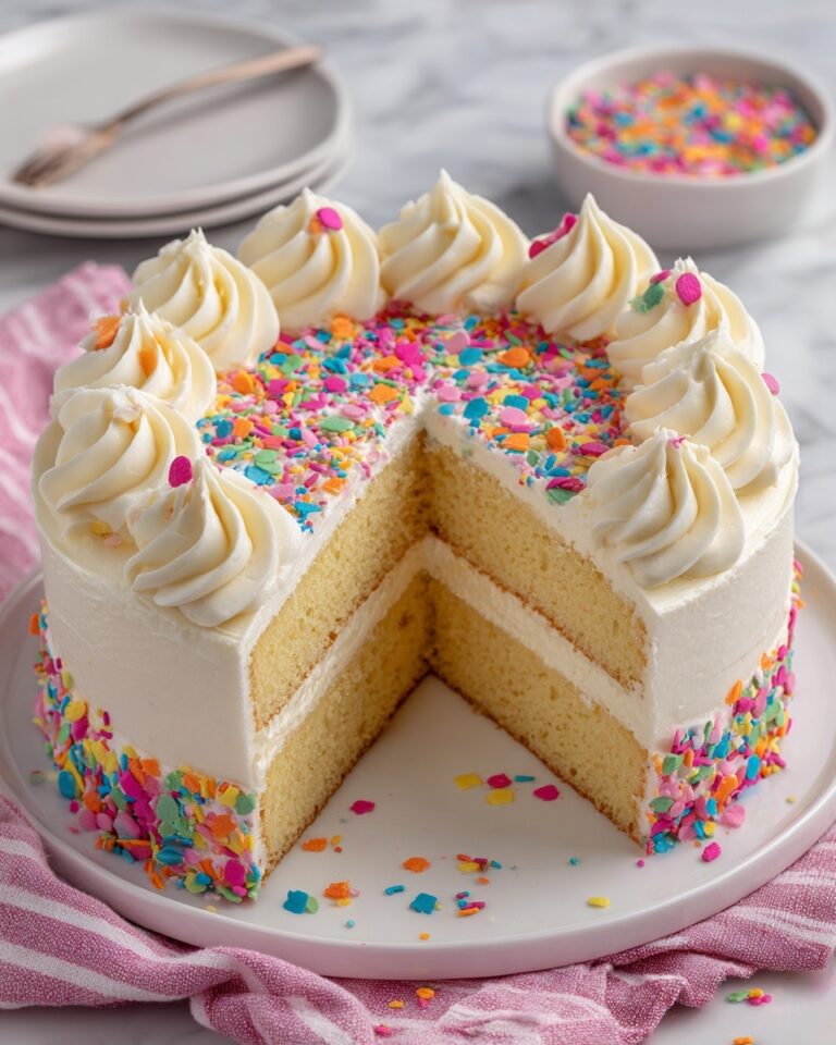 Homemade Vanilla Cake Recipe