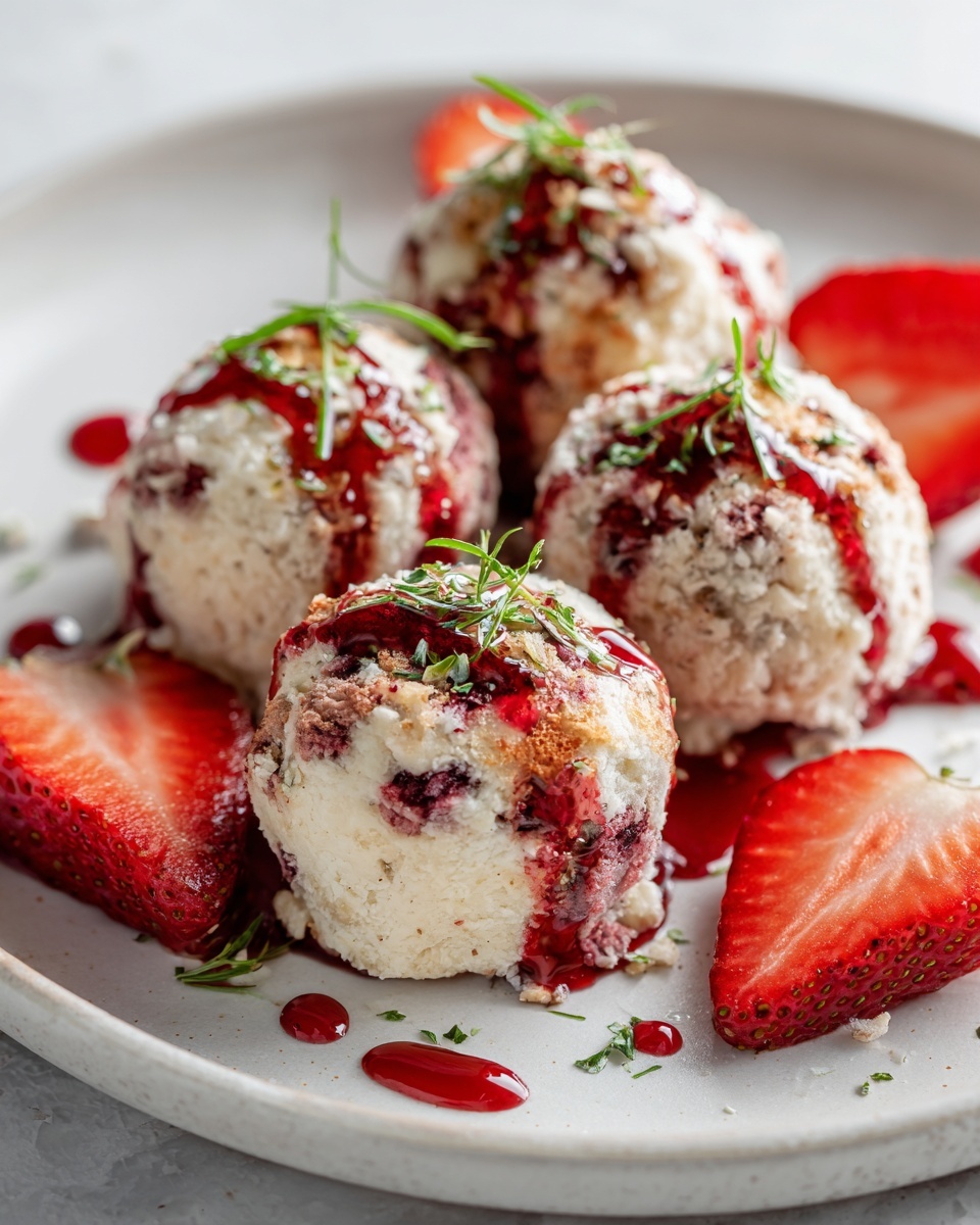Strawberry Cheesecake Protein Balls: The Ultimate Healthy Snack Recipe - Recipe Image