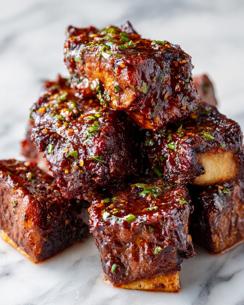 Braised Lamb Shanks in Red Wine with Herbs and Vegetables Recipe - Recipe Image