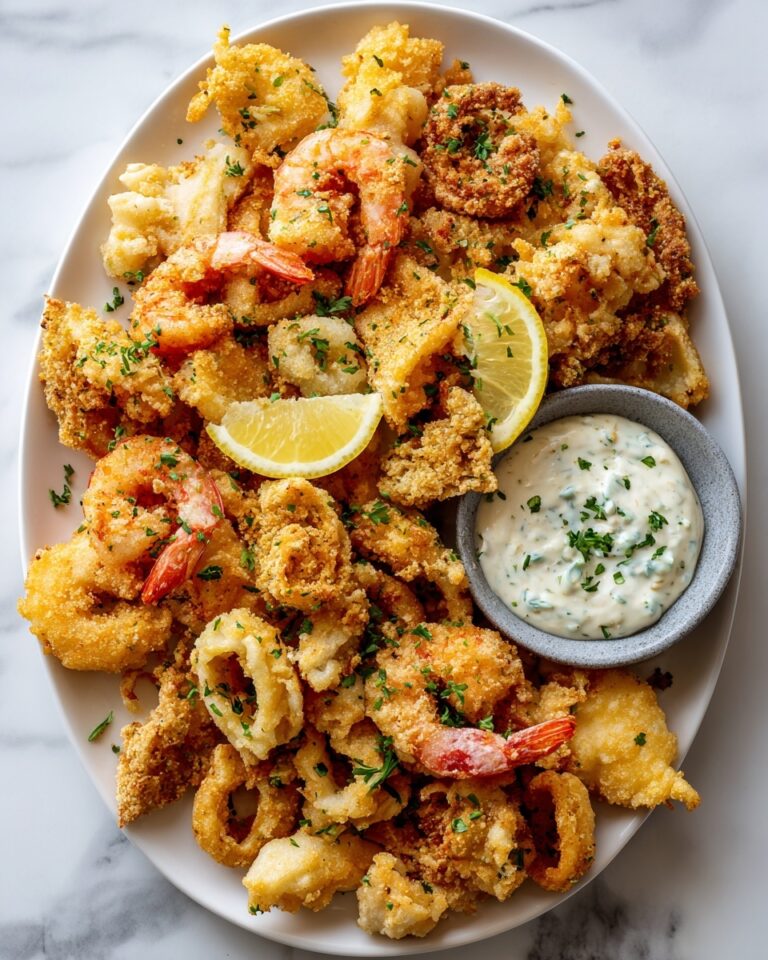 Fritto Misto: Crispy Italian Fried Seafood and Vegetables Recipe