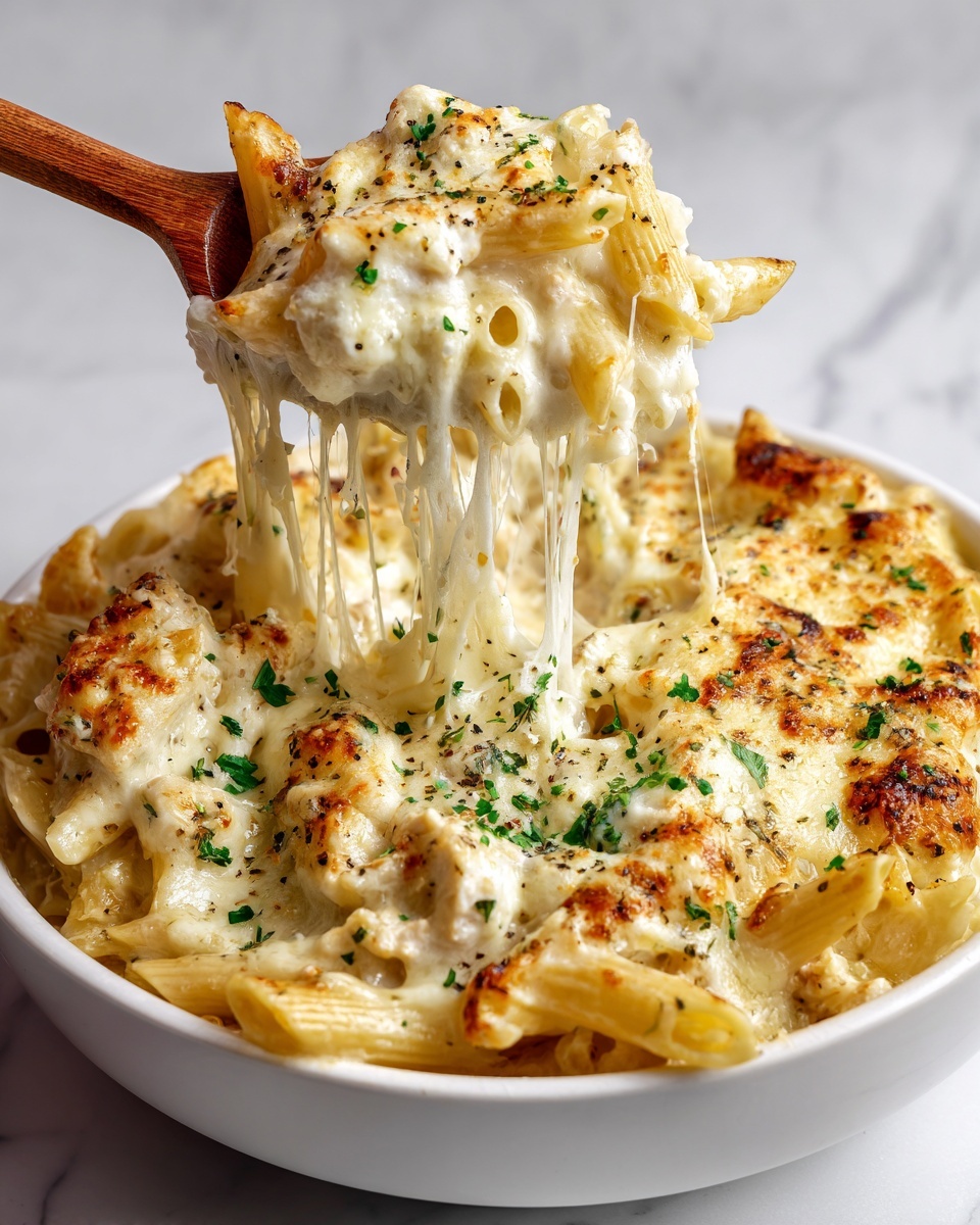 Chicken Alfredo Bake Recipe - Recipe Image