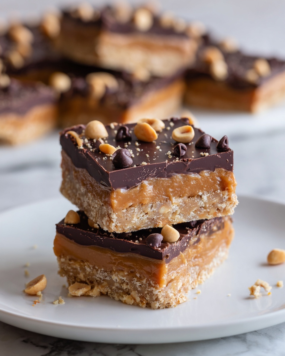 Low-Carb Snickers Bars Recipe - Recipe Image