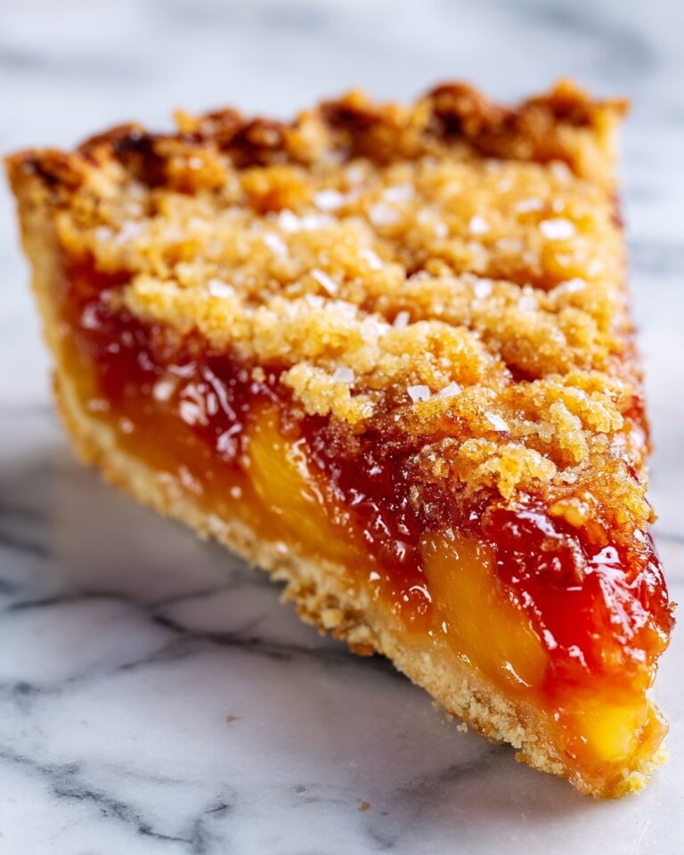 Peach Rhubarb Pie Recipe