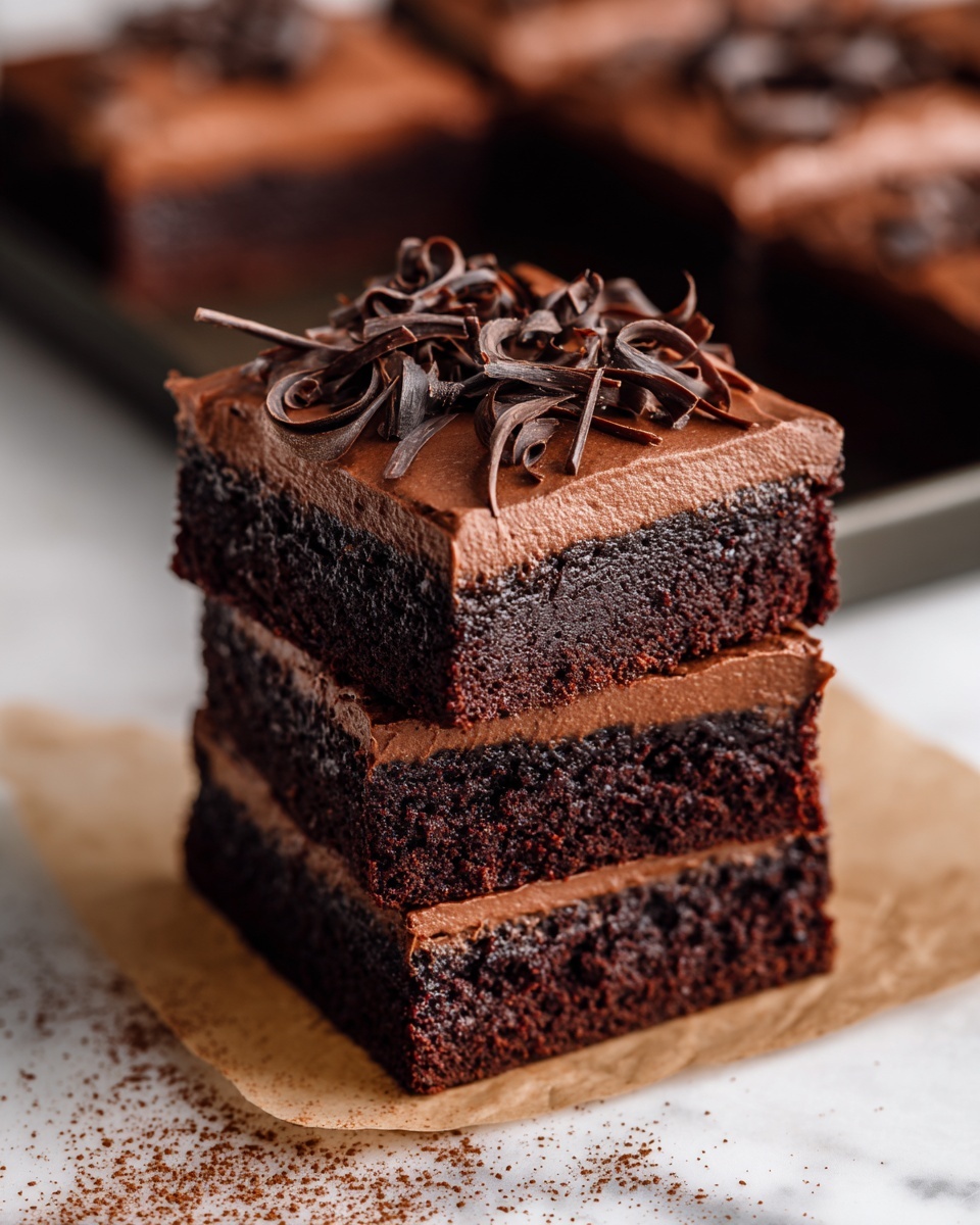 Chocolate Mousse Brownies Recipe - Recipe Image