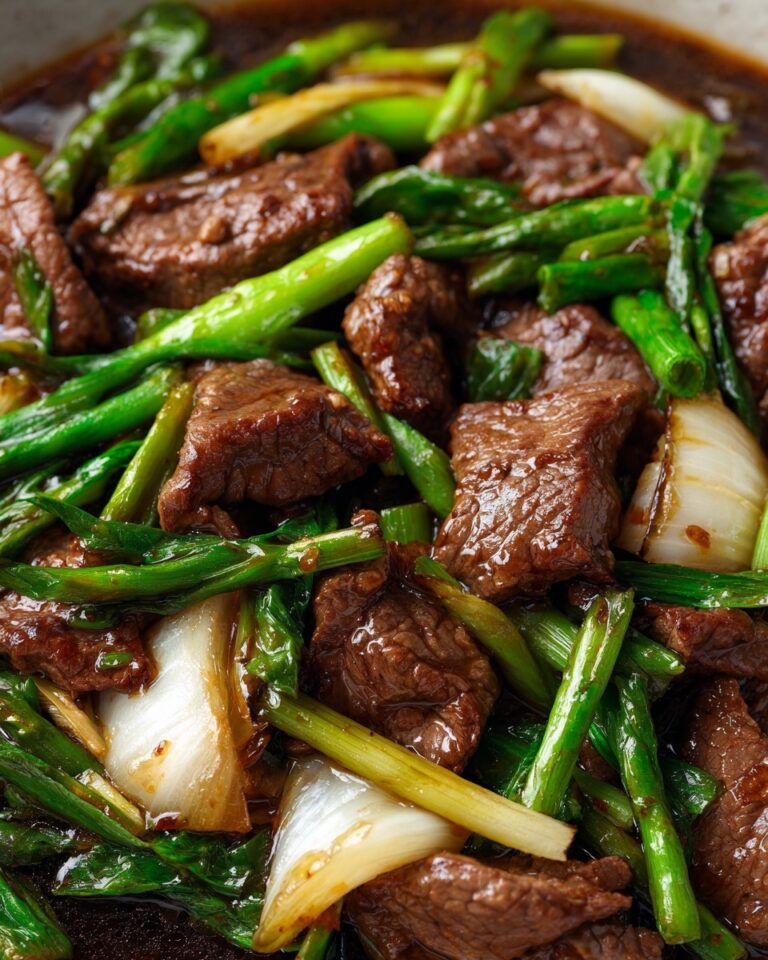 Oyster Sauce Beef & Onion Stir-Fry Recipe