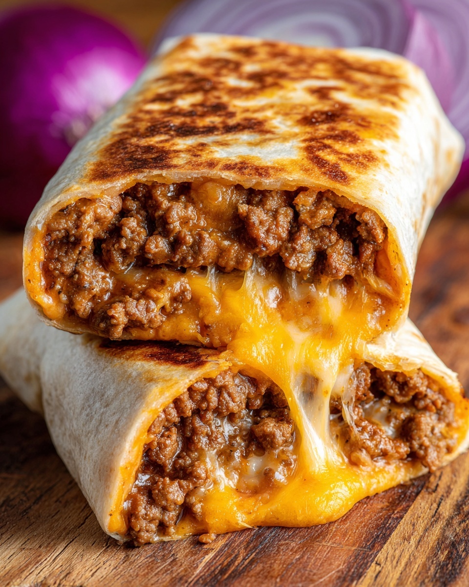 Cheeseburger Burritos Animal Style Recipe - Recipe Image