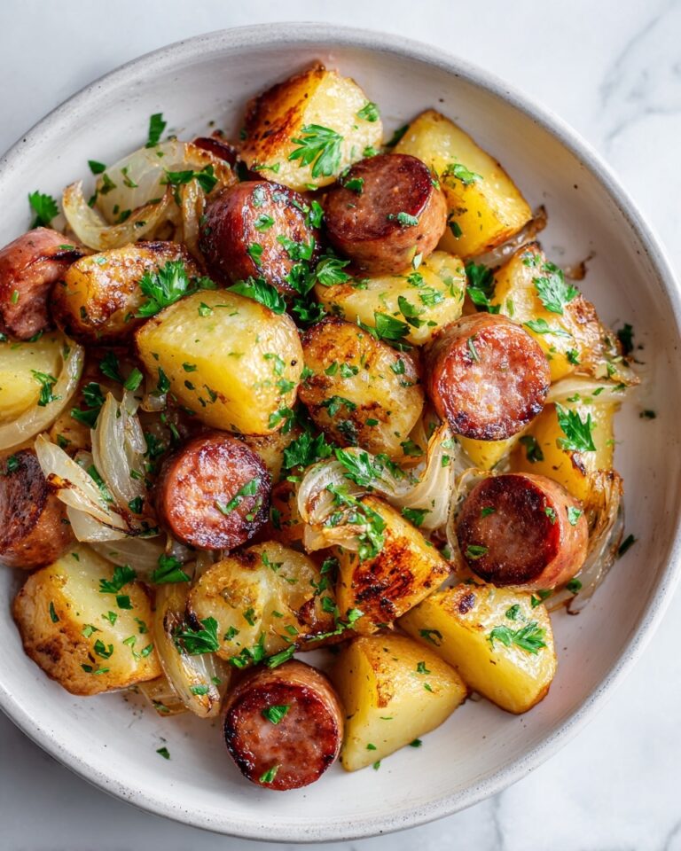 Kielbasa Cabbage Potato Skillet Recipe