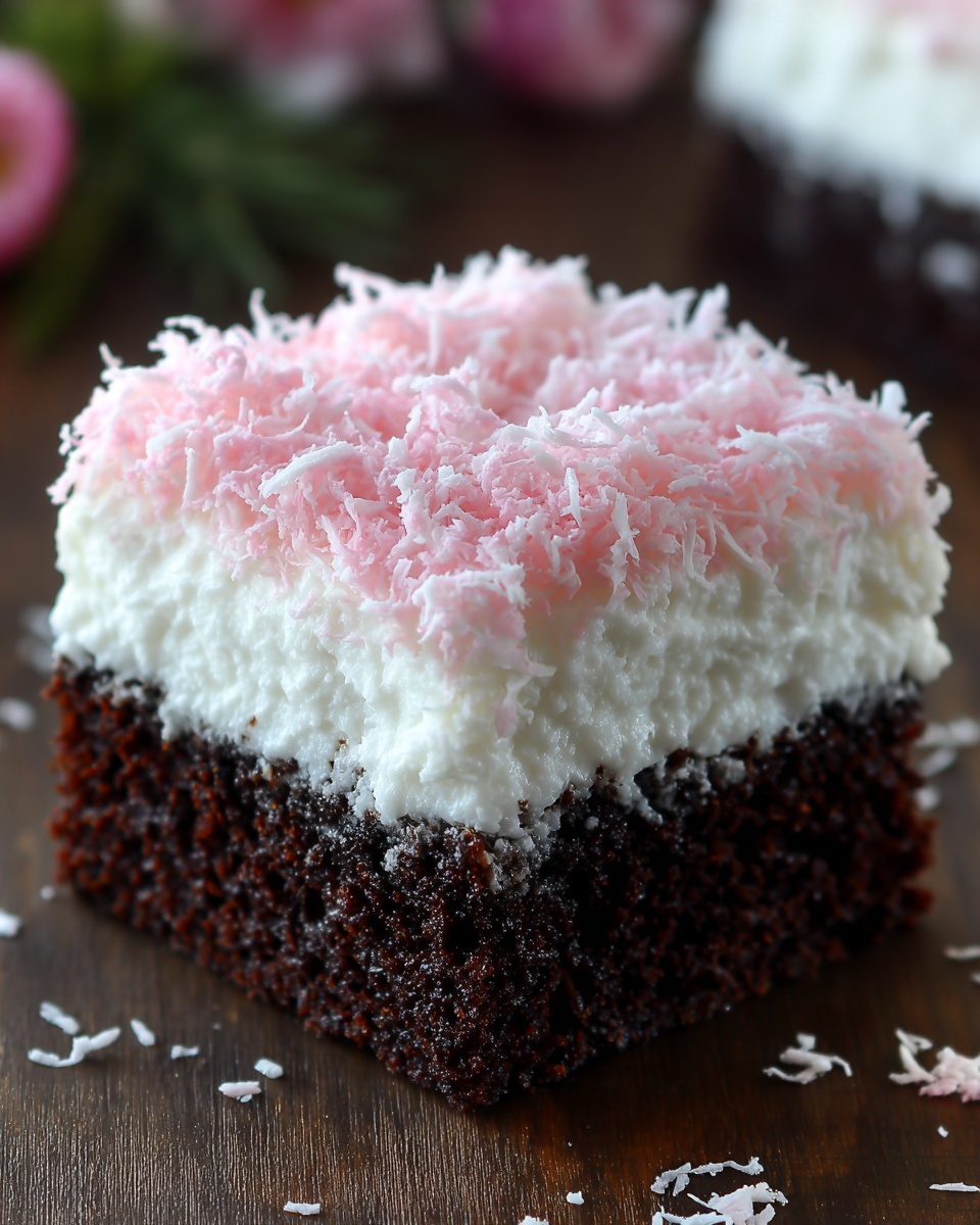 Sno Ball Brownies Recipe - Recipe Image