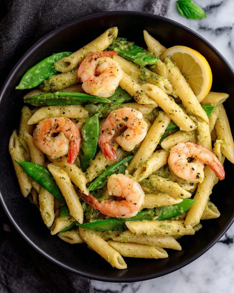 Shrimp Pesto Penne Recipe