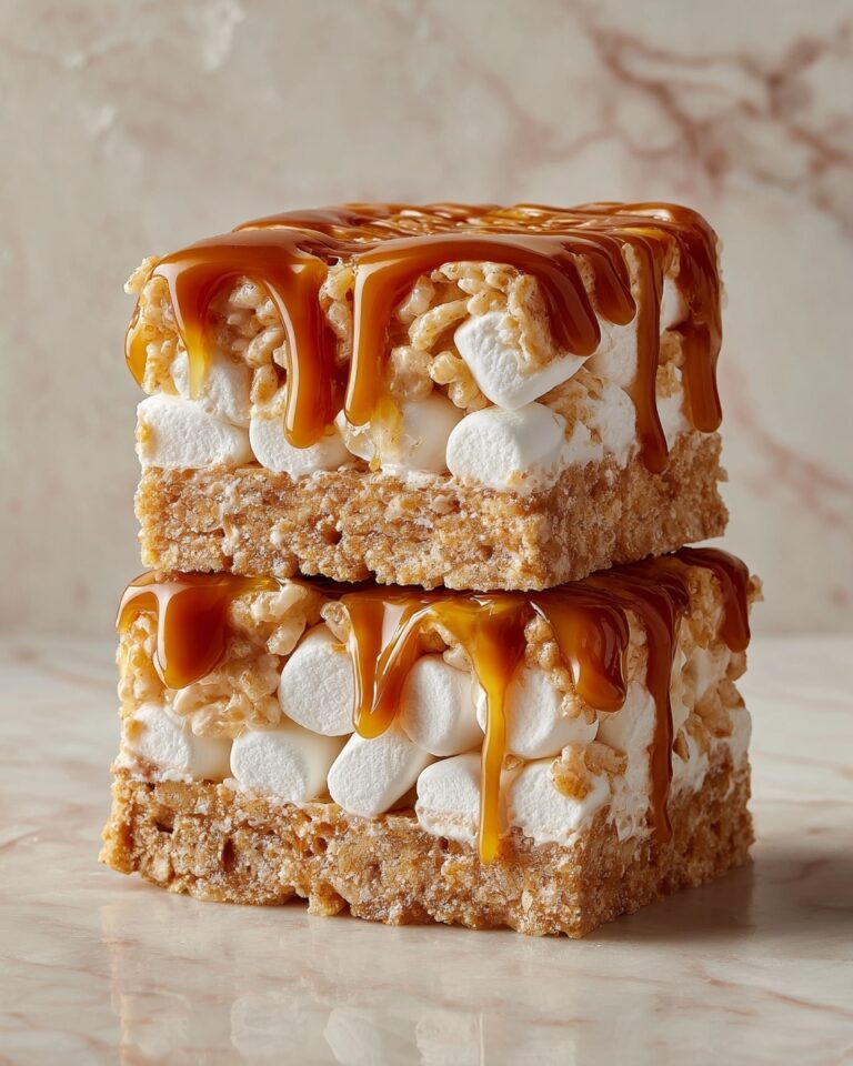 Brown Butter Dulce de Leche Rice Krispie Treats Recipe