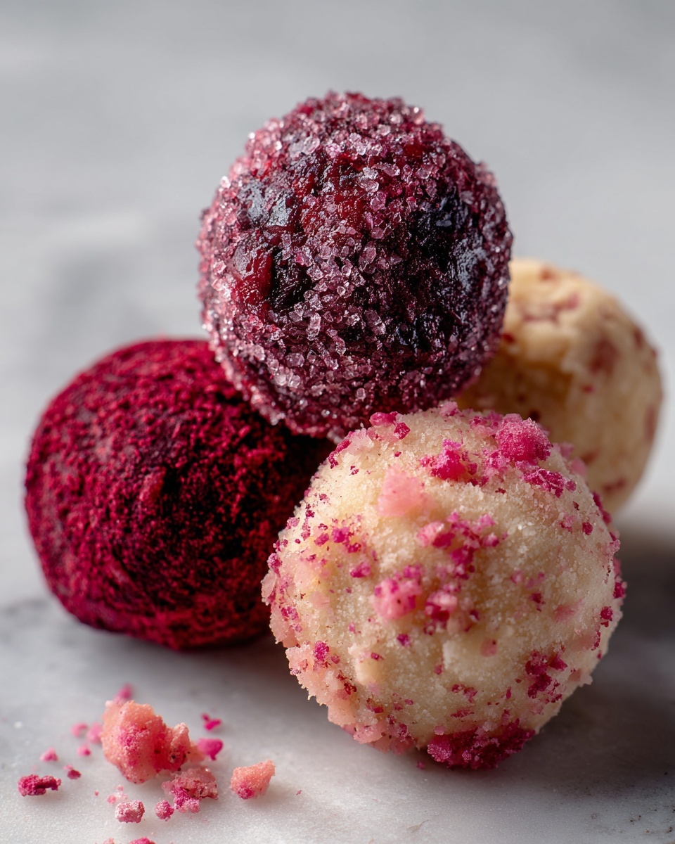 Healthy Strawberry Protein Balls Recipe - Recipe Image