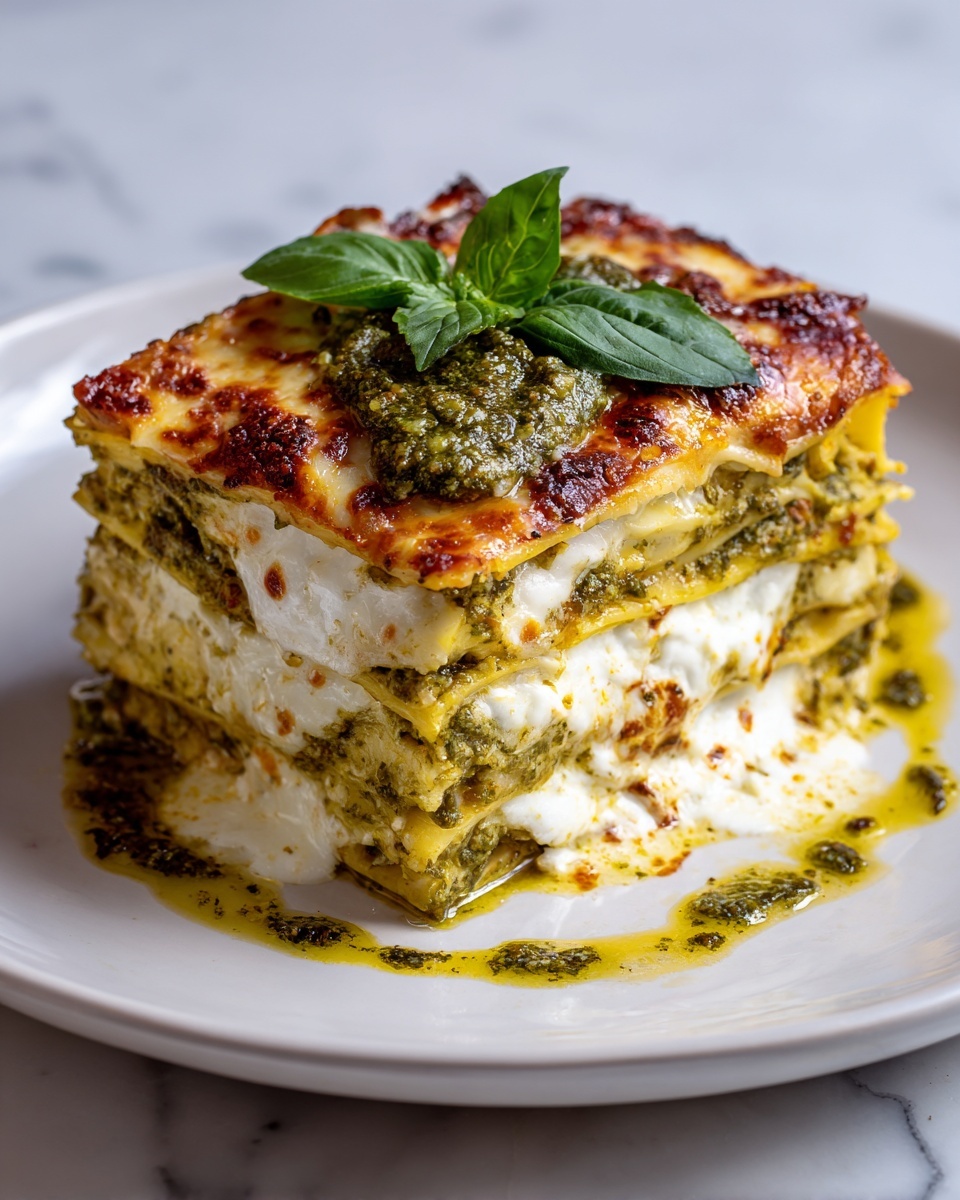 White Chicken Lasagna Recipe - Recipe Image