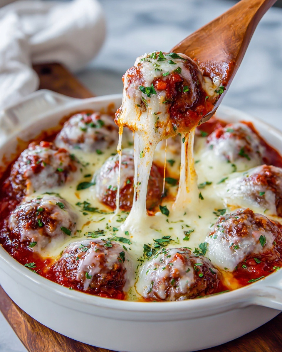 Cheesy Chicken Parmesan Meatballs Recipe - Recipe Image