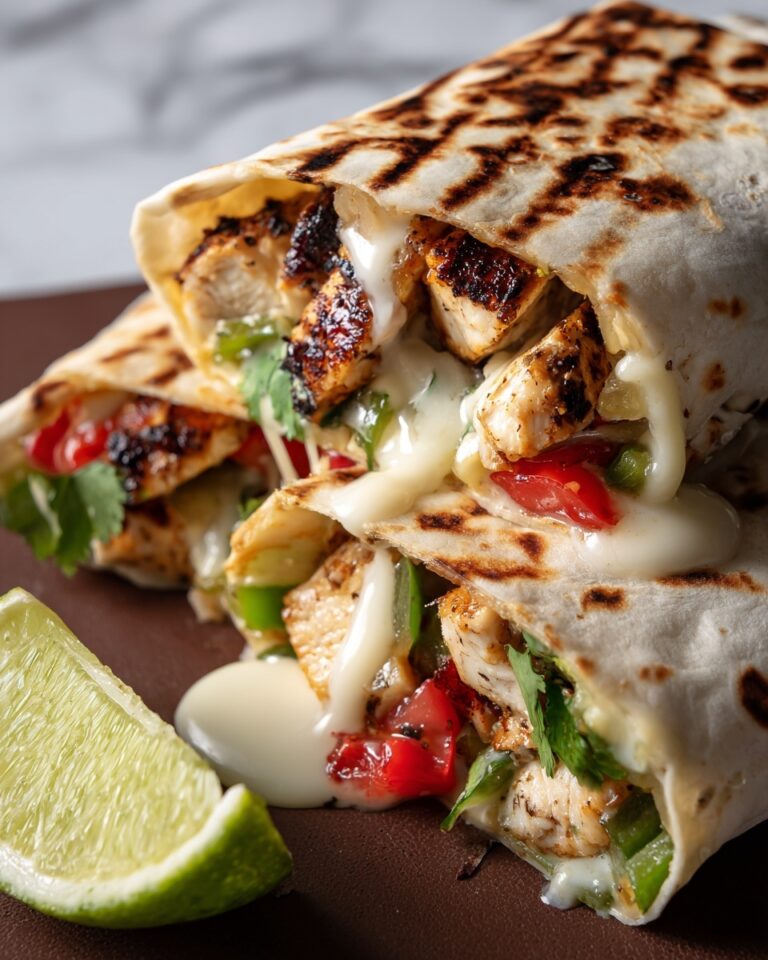 Chipotle Ranch Grilled Chicken Burrito Recipe