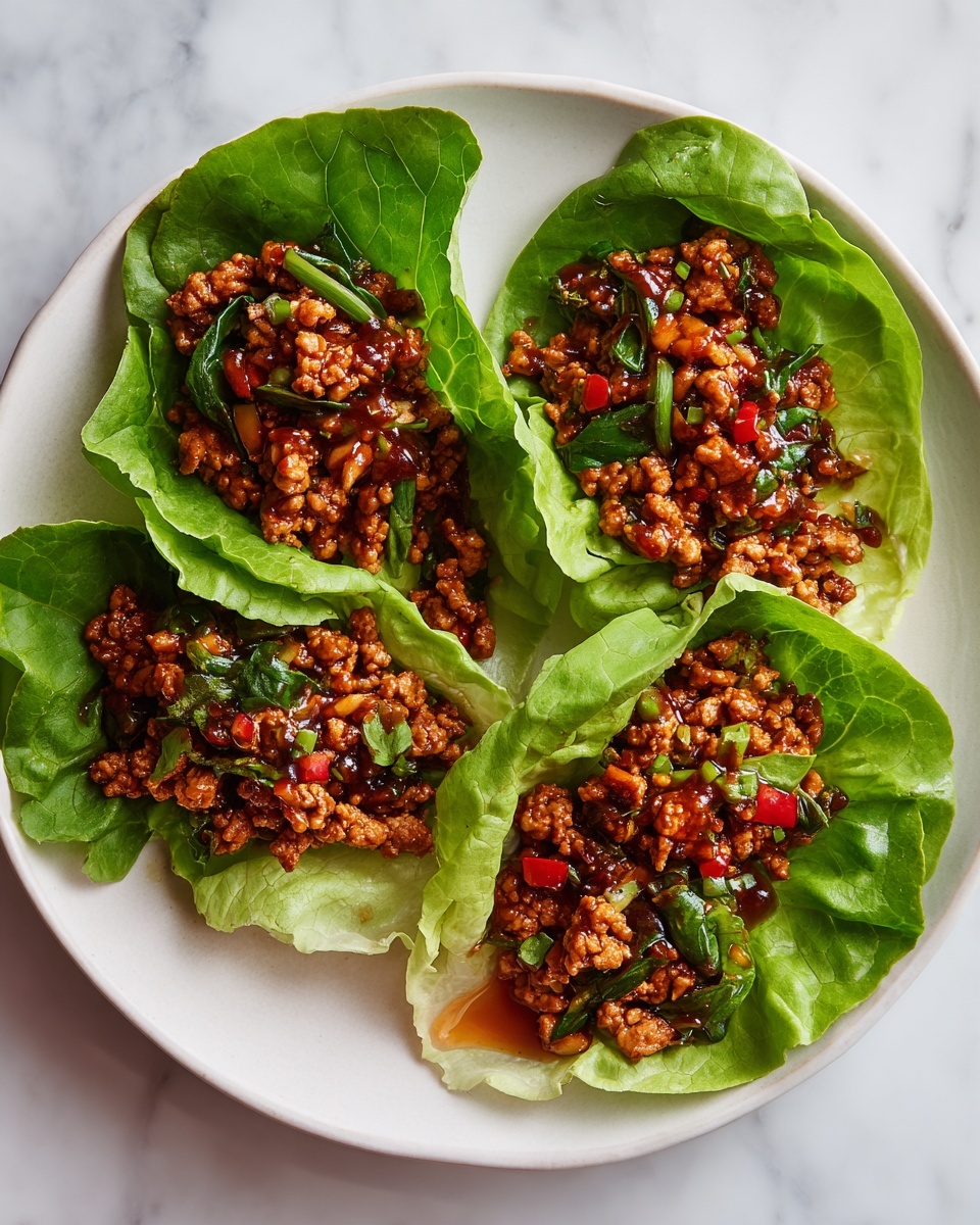 Thai Chicken Lettuce Wraps Recipe - Recipe Image