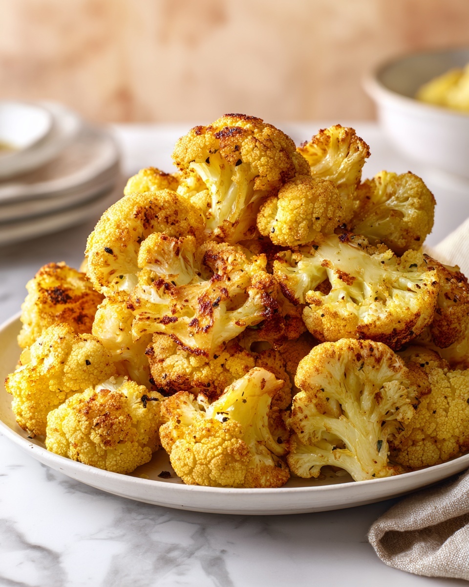 Golden Crispy Cauliflower Bites Recipe - Recipe Image