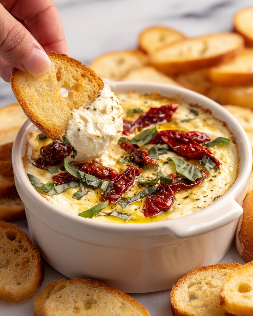 Warm Goat Cheese Dip: The Ultimate Appetizer Recipe - Recipe Image
