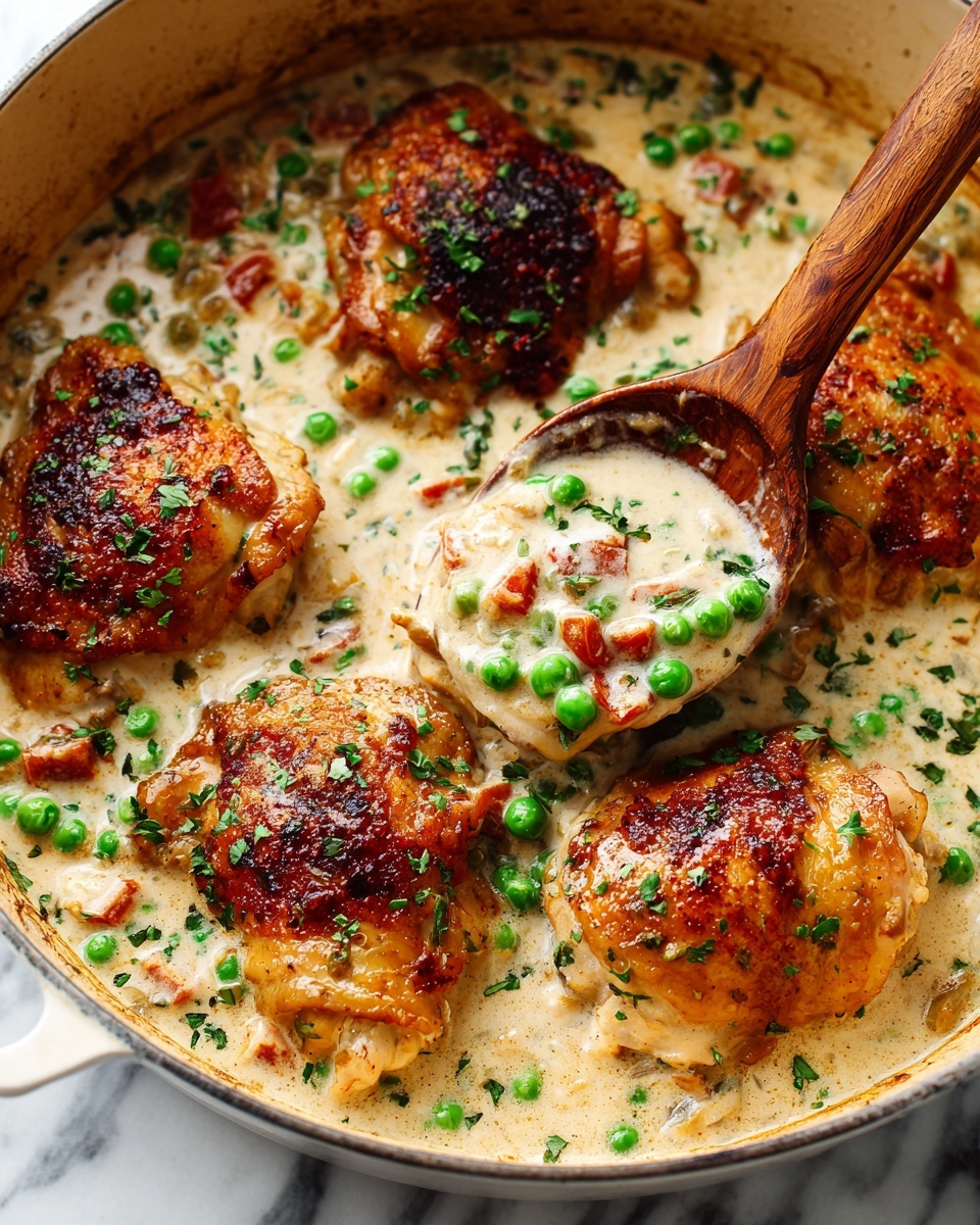 Creamy Pepperoncini Chicken Recipe - Recipe Image