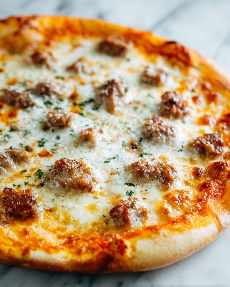 Sausage Gravy Breakfast Pizza Recipe - Recipe Image