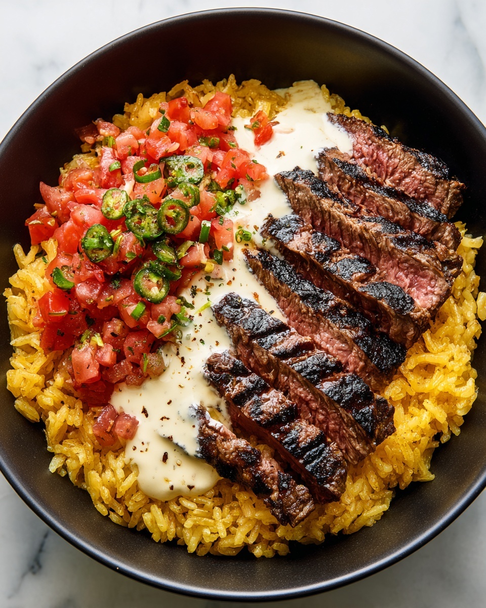 Steak & Queso Rice Recipe - Recipe Image