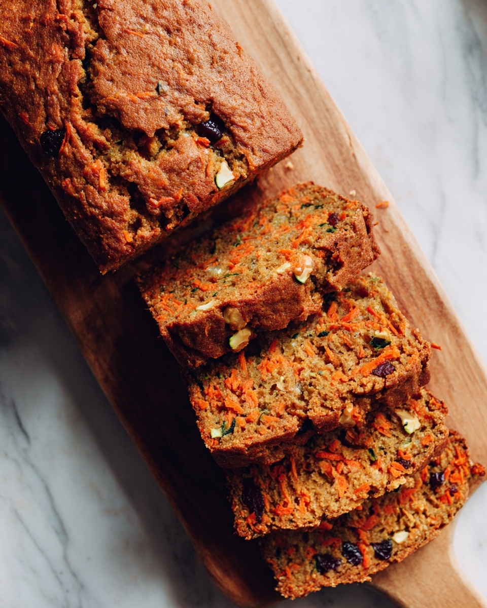 Spiced Zucchini Carrot Bread Recipe - Recipe Image