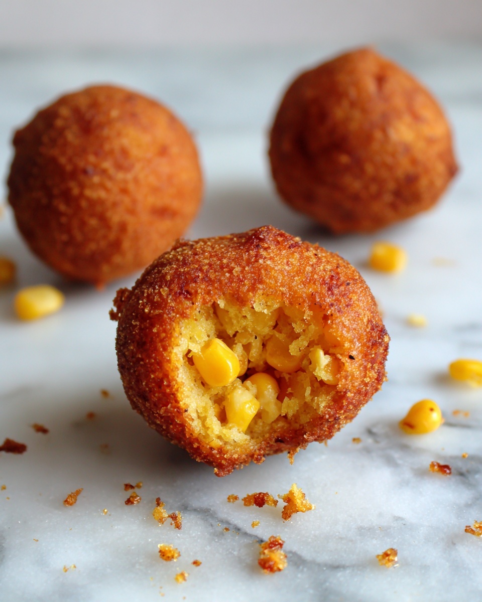Crispy Golden Corn Nuggets Recipe - Recipe Image