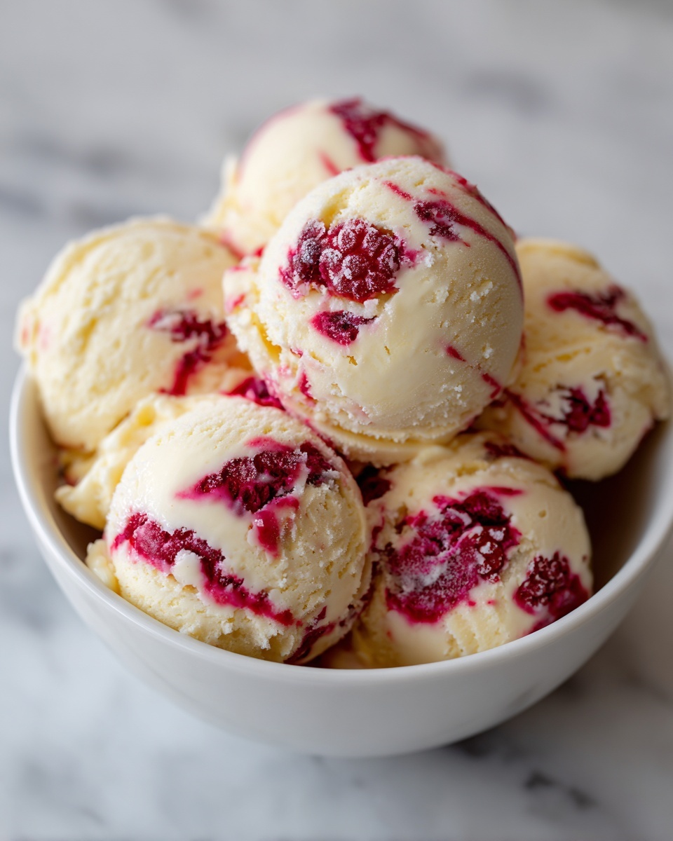 Strawberry Vanilla Bean Ice Cream Recipe - Recipe Image