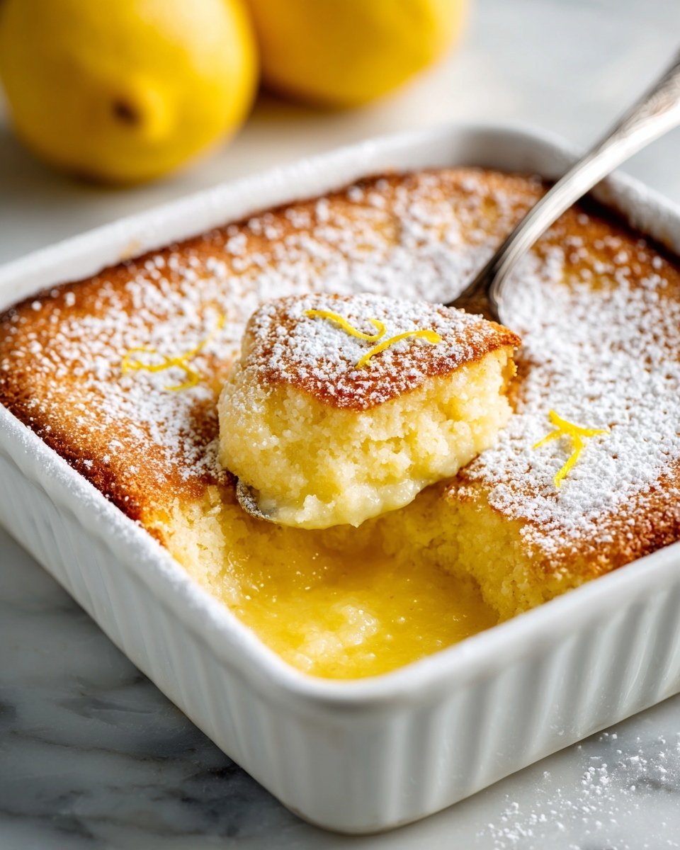 Lemon Cobbler Recipe - Recipe Image
