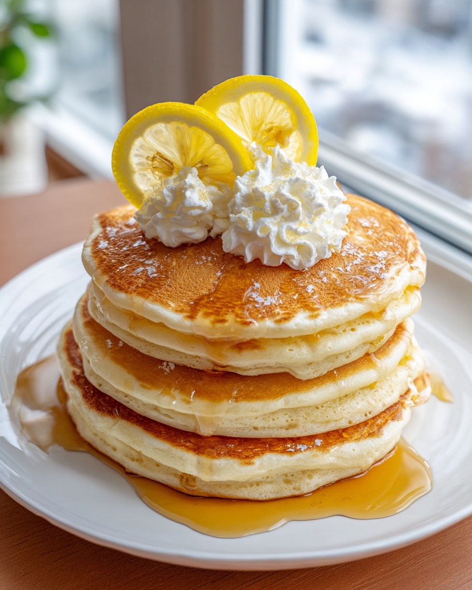 Lemon Ricotta Pancakes Recipe - Recipe Image
