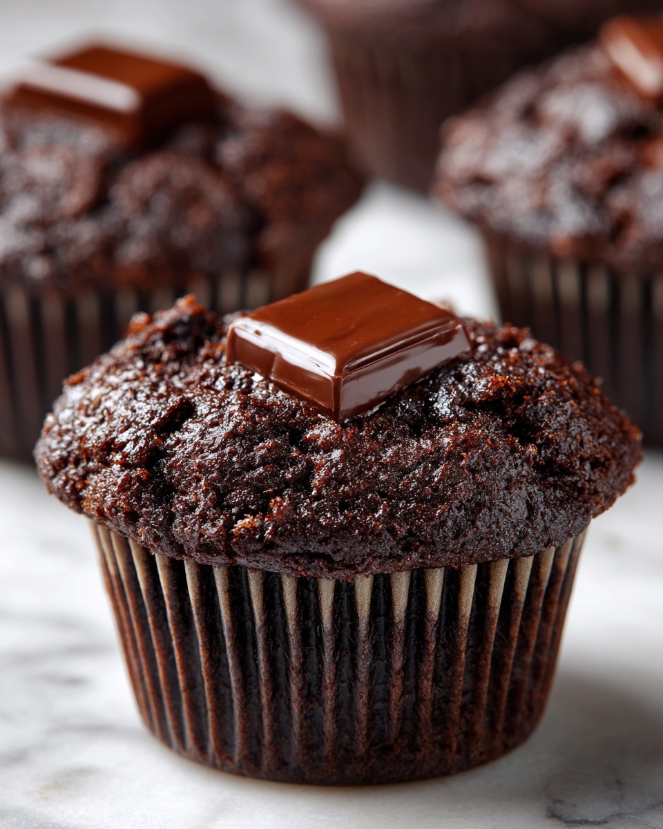Triple Chocolate Muffins Recipe - Recipe Image
