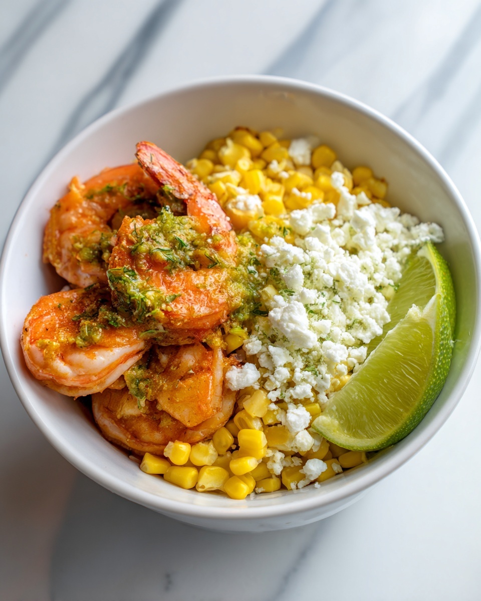 Mexican Street Corn Shrimp Recipe - Recipe Image
