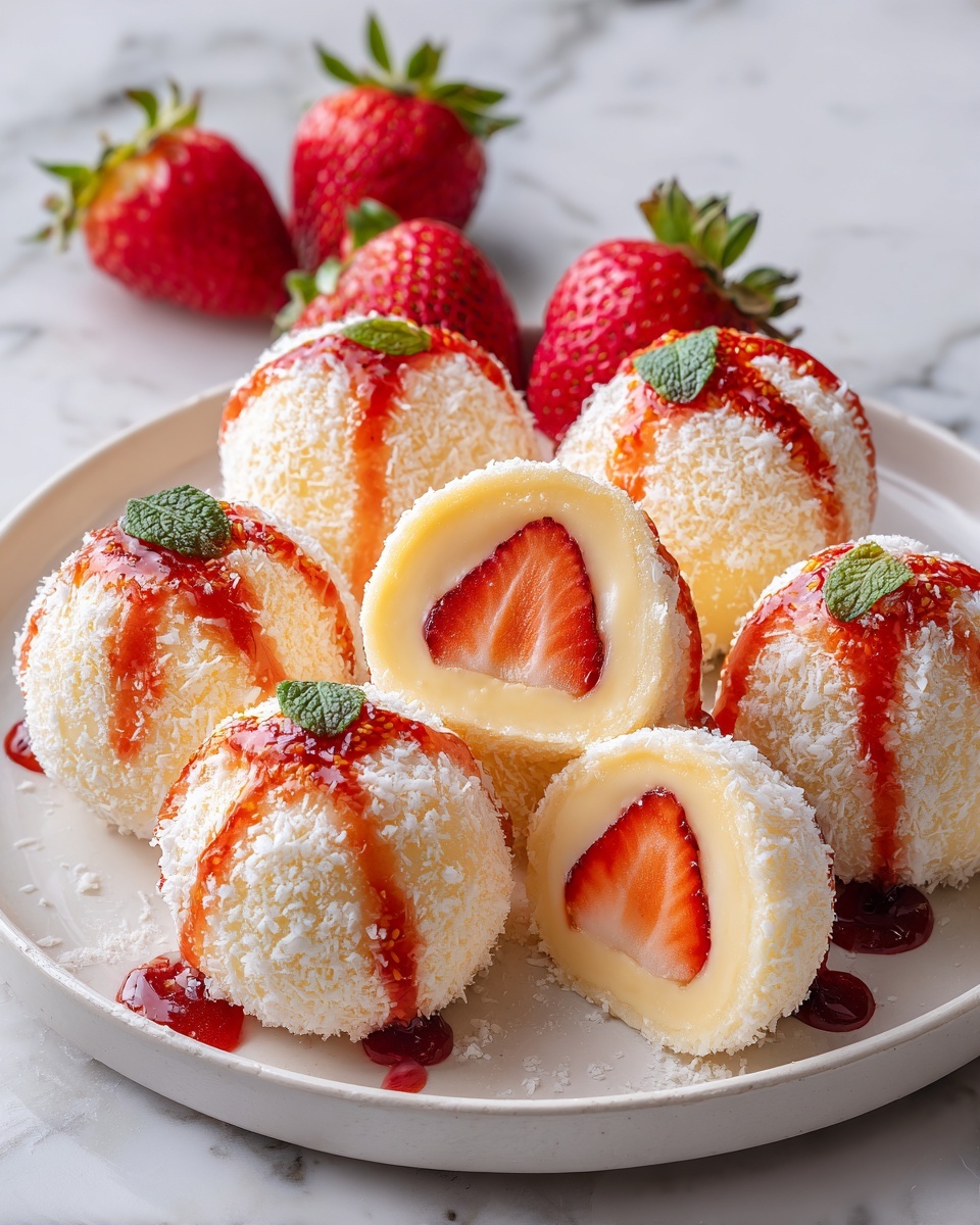 Traditional Polish Strawberry Knedle Recipe - Recipe Image