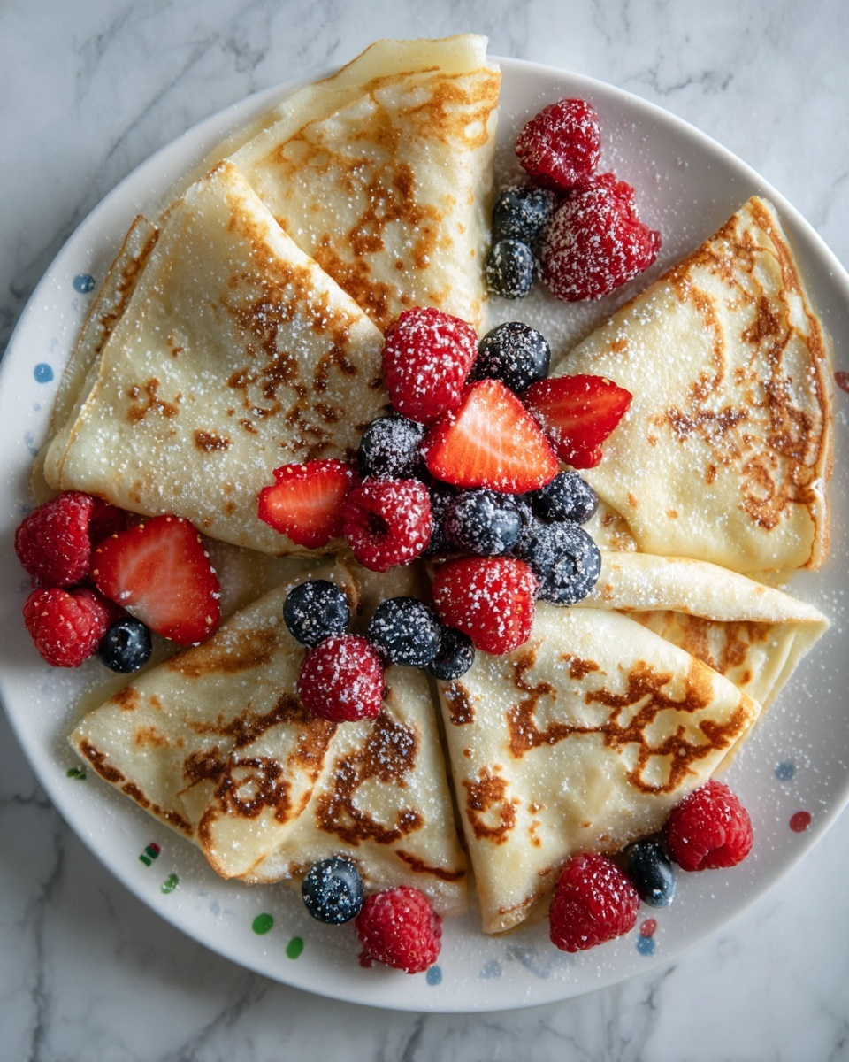 Mixed Berry Crepes Recipe - Recipe Image