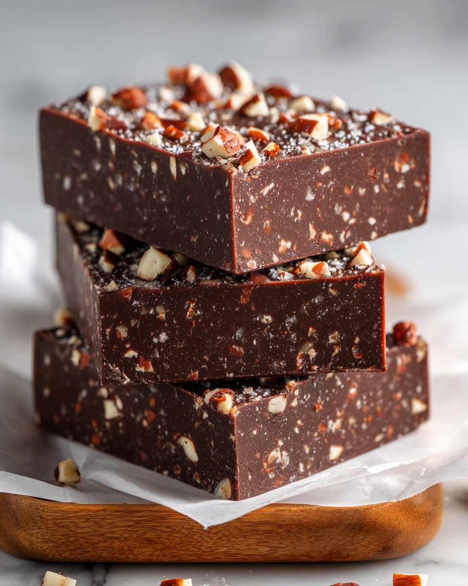 Chocolate Peanut Butter Crunch Bars Recipe - Recipe Image