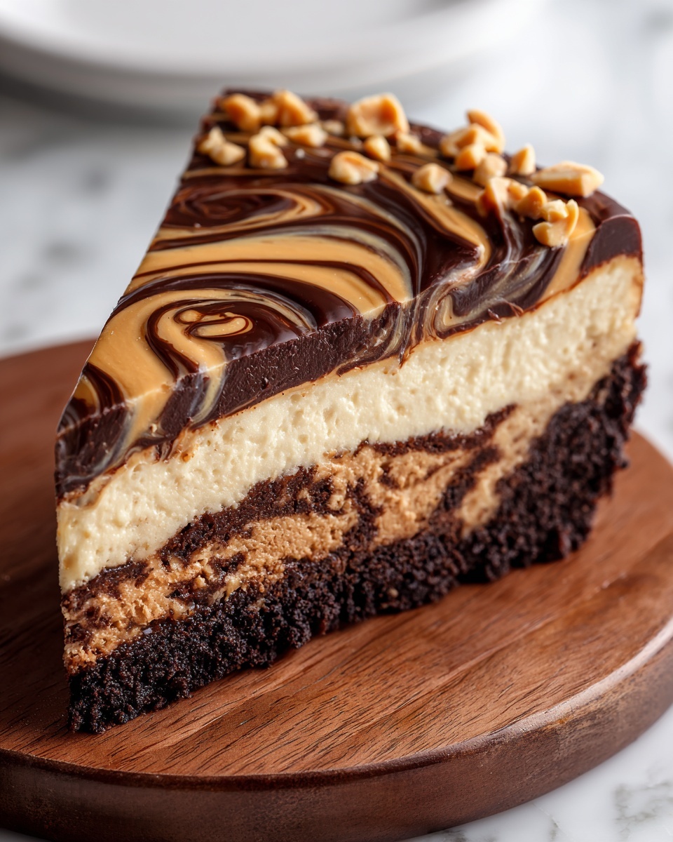 Cacao and Peanut Swirl Cake Recipe - Recipe Image