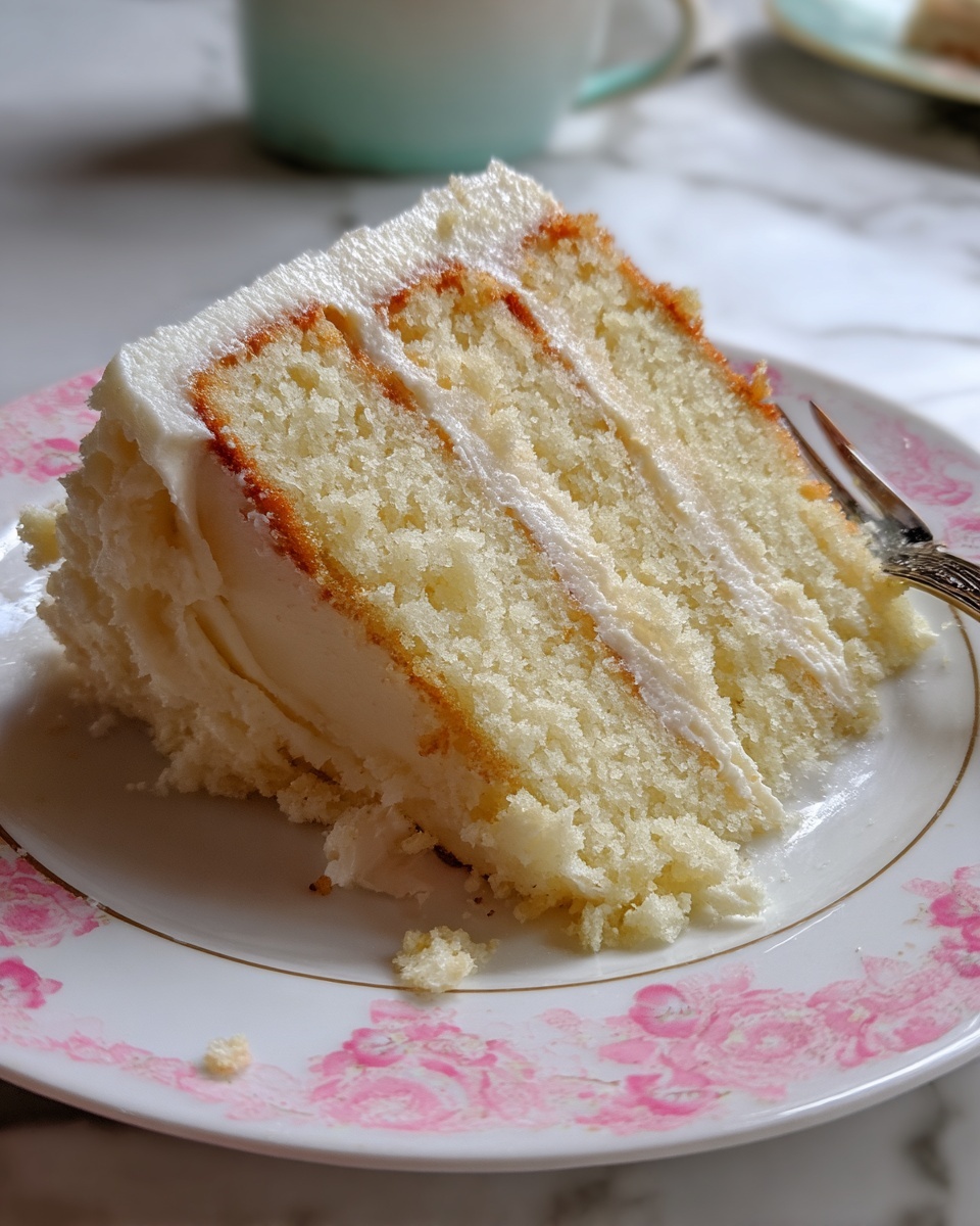 Festive Vanilla Cake with Confetti Sprinkles and Vanilla Buttercream Recipe - Recipe Image