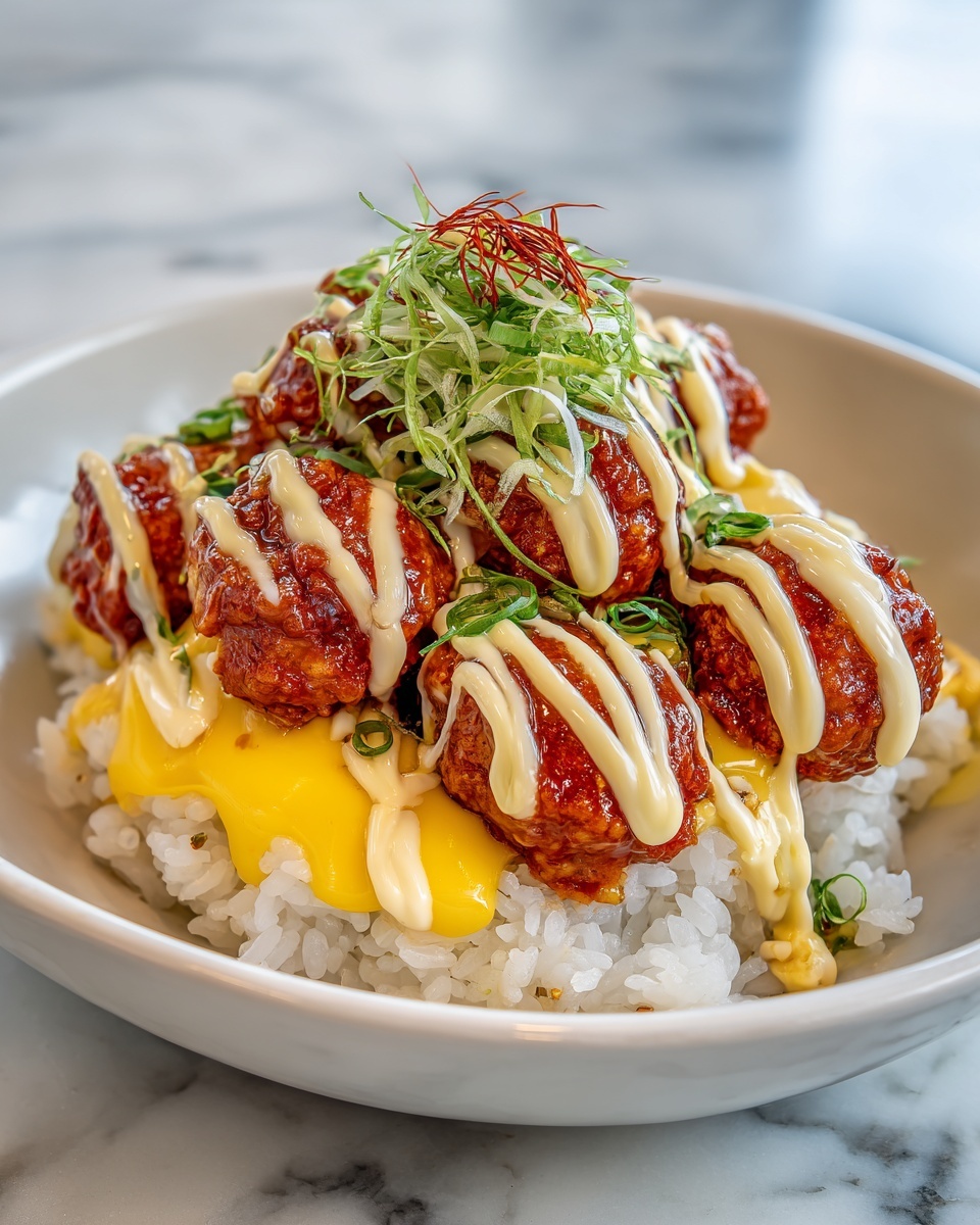 Garlic Butter Beef and Rice Skillet with Cheddar Parmesan Sauce Recipe - Recipe Image