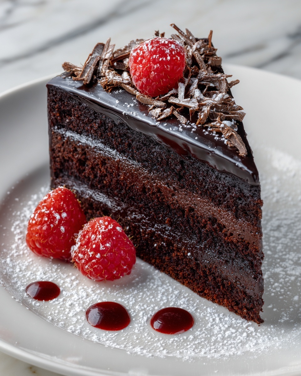 Flourless Chocolate Tort Recipe - Recipe Image